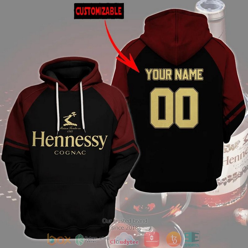 HOT Personalized Hennessy Cognac custom All Over Printed 3D Shirt, Hoodie 4 Personalized Hennessy Cognac custom 3D Shirt Hoodie 1 2 3