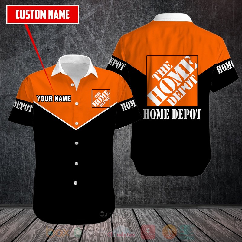 NEW Personalized Home Depot custom Hawaii Shirt 3 Personalized Home Depot custom Hawaiian shirt
