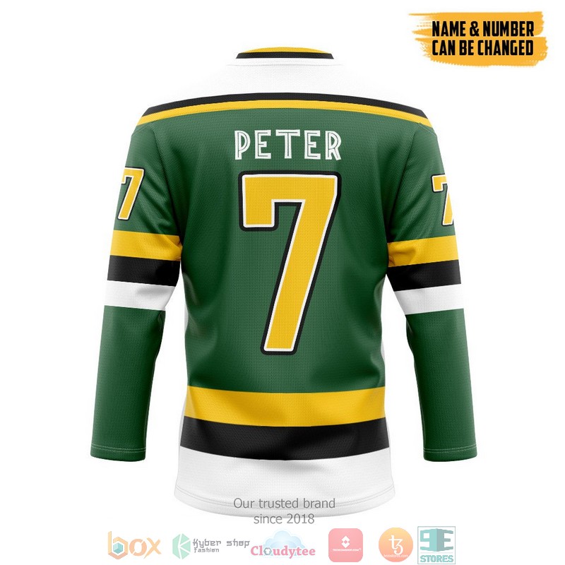 Personalized Jurassic Puck green Hockey Jersey Shirt 3 Personalized Jurassic Puck green Hockey Jersey Shirt 1 2