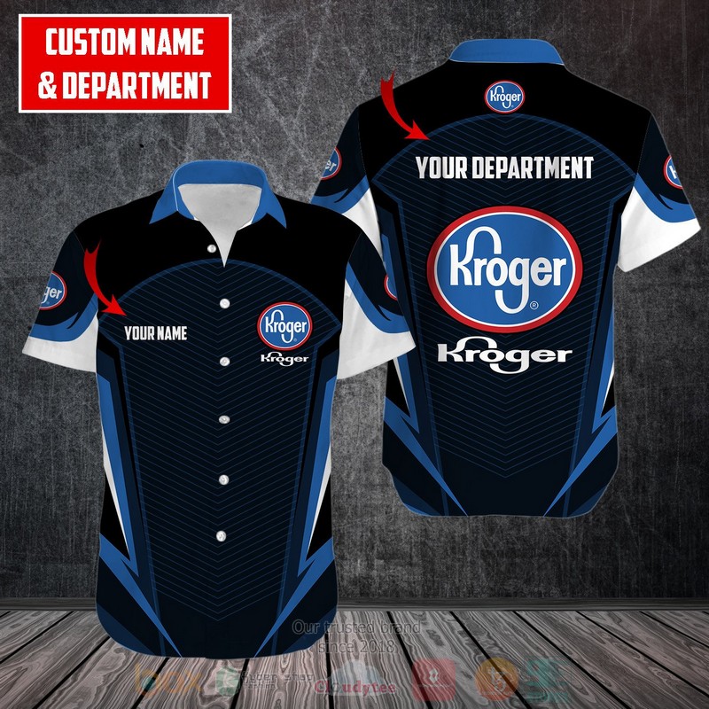 Personalized Kroger custom Hawaiian shirt