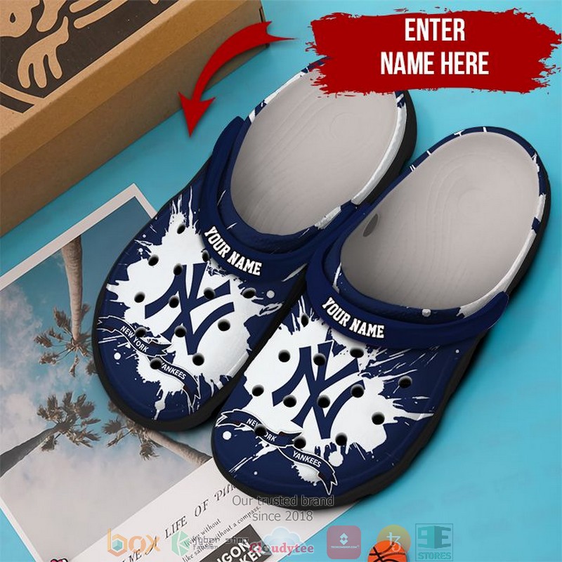 Personalized MLB New York Yankees Crocs Crocband Clog