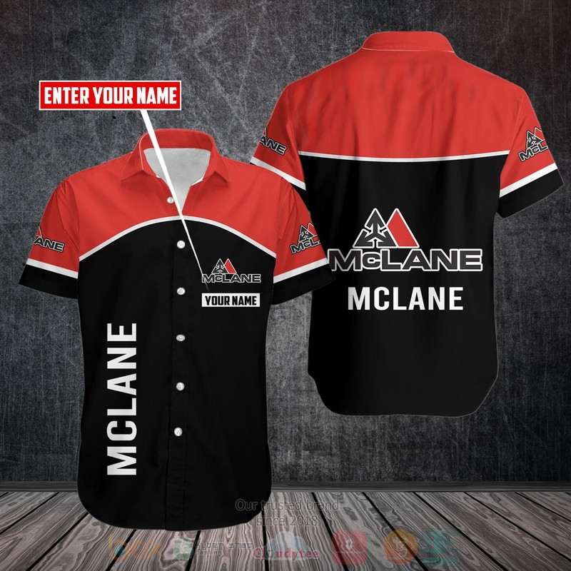 Personalized McLane custom Hawaiian shirt