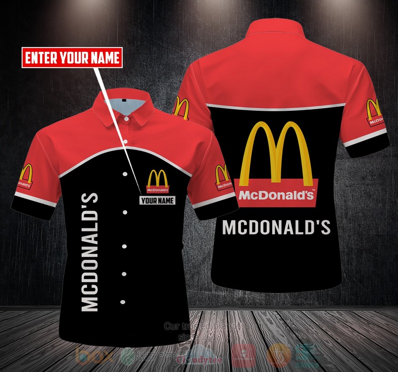 Personalized Mcdonalds custom Hawaiian shirt