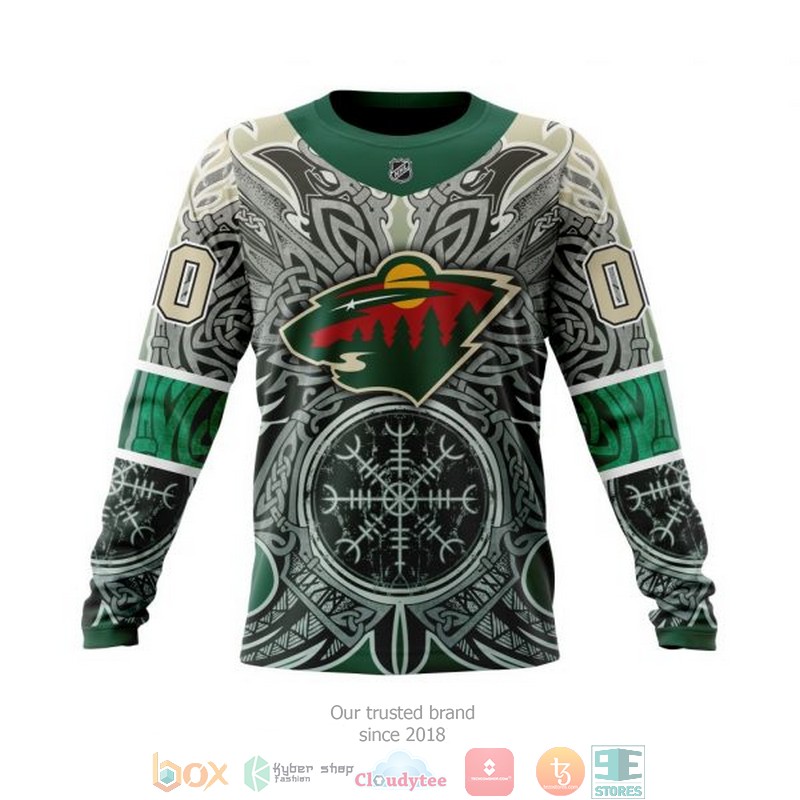NEW Personalized Minnesota Wild NHL Norse Viking Symbols custom 3D hoodie, shirt 6 Personalized Minnesota Wild NHL Norse Viking Symbols custom 3D shirt hoodie 1 2 3 4 5