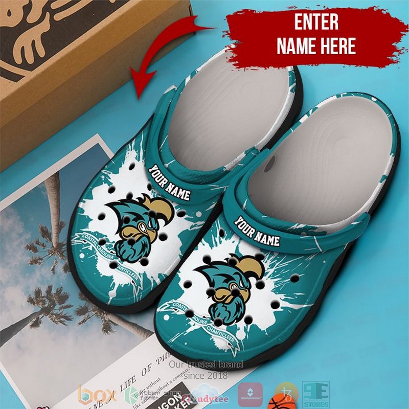 Personalized NCAA Coastal Carolina Chanticleers Crocs Crocband Clog