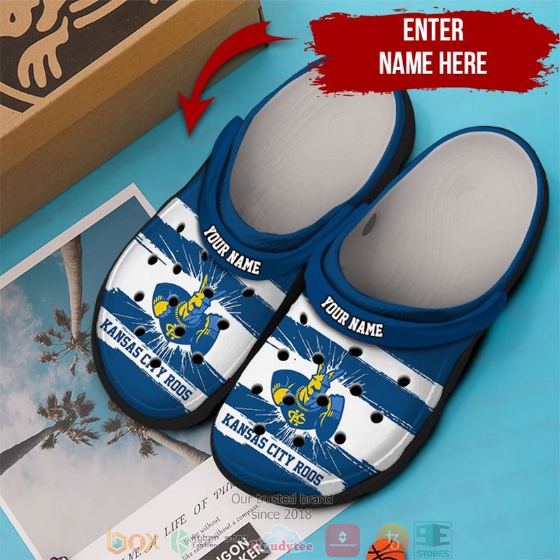 Personalized NCAA Kansas City Roos Crocs Crocband Clog