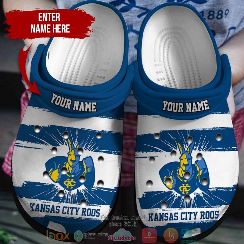 Personalized NCAA Kansas City Roos Crocs Crocband Clog 3 Personalized NCAA Kansas City Roos Crocs Crocband Clog 1 2