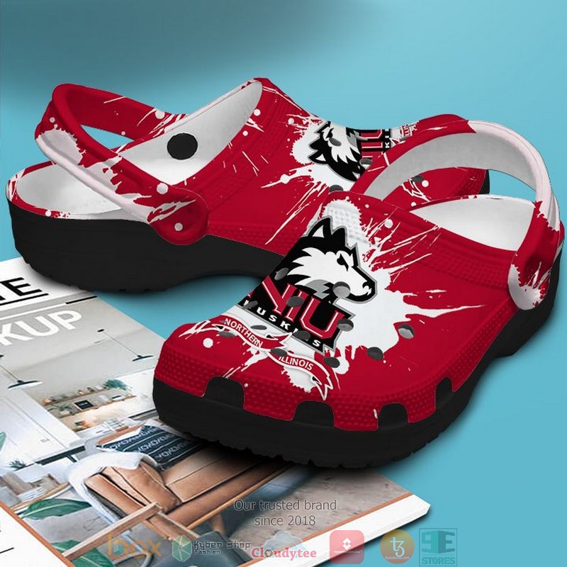 Personalized NCAA Northern Illinois Huskies Crocs Crocband Clog 2 Personalized NCAA Northern Illinois Huskies Crocs Crocband Clog 1