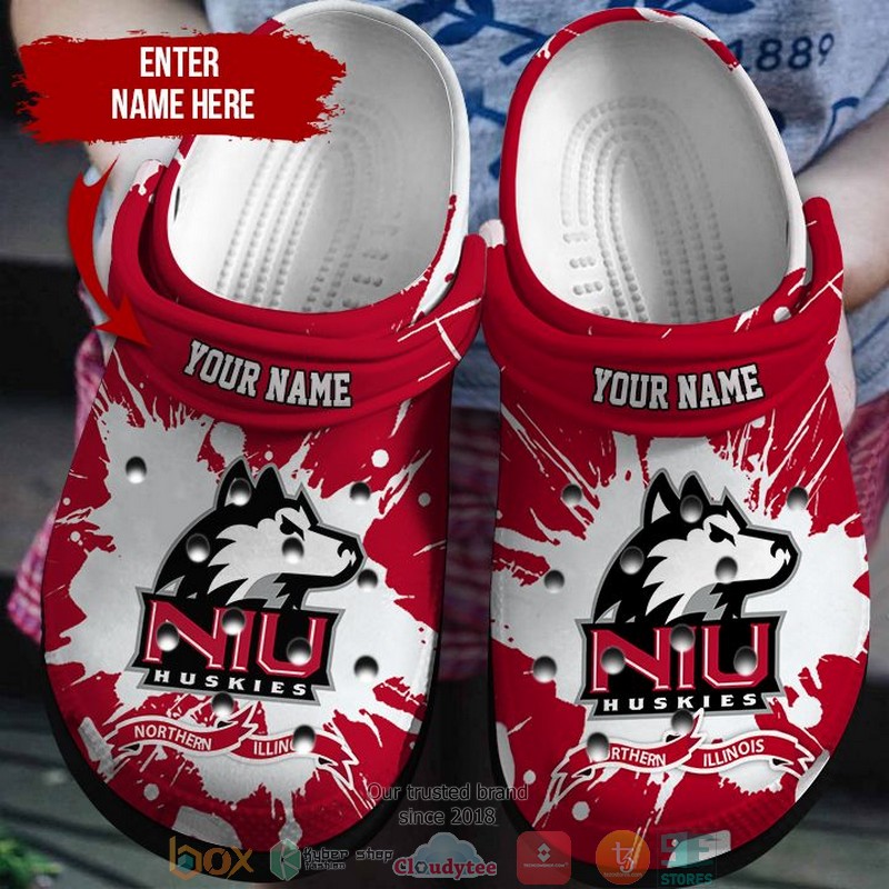 Personalized NCAA Northern Illinois Huskies Crocs Crocband Clog 3 Personalized NCAA Northern Illinois Huskies Crocs Crocband Clog 1 2