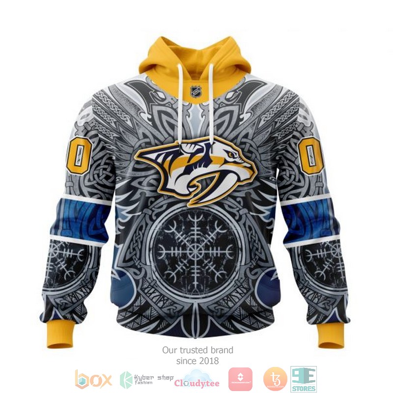 NEW Personalized Nashville Predators NHL Norse Viking Symbols custom 3D hoodie, shirt 19 Personalized Nashville Predators NHL Norse Viking Symbols custom 3D shirt hoodie
