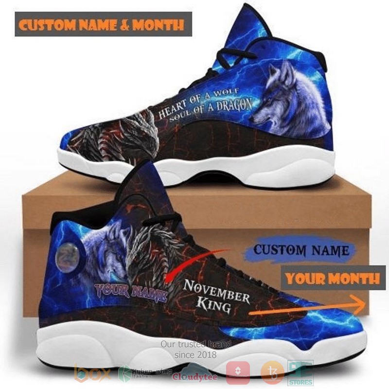 NEW Personalized November King custom Air Jordan 13 shoes sneakers 3 Personalized November King custom Air Jordan 13 shoes
