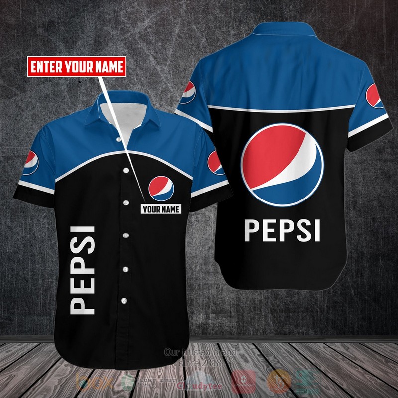 Personalized Pepsi custom Hawaiian shirt