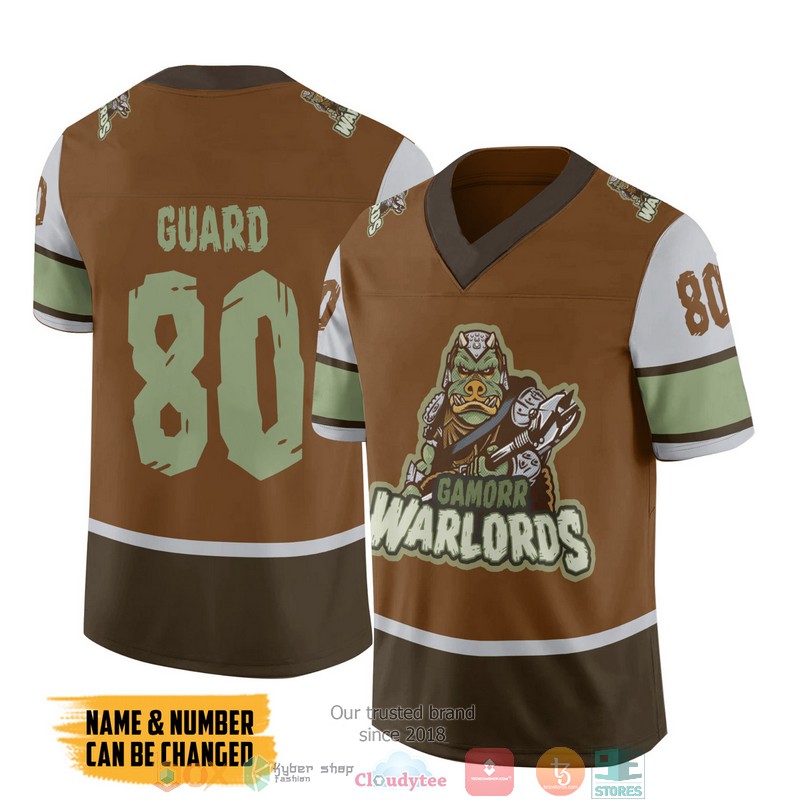 NEW Personalized Star Wars Game Warlords Custom Football jersey shirt 3 Personalized Star Wars Game Warlords Custom Football Jersey 1 2