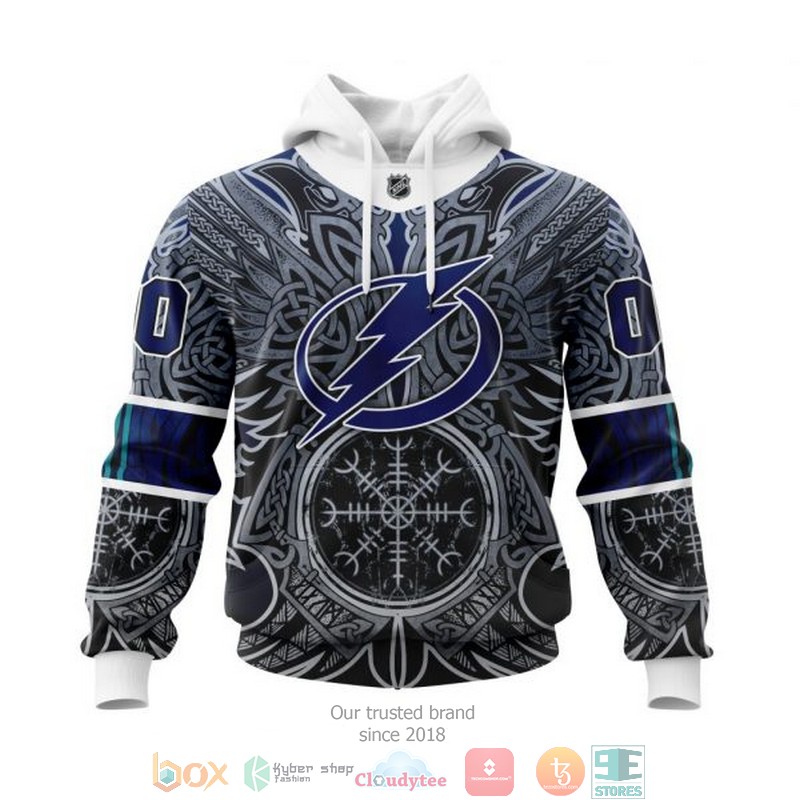 NEW Personalized Tampa Bay Lightning NHL Norse Viking Symbols custom 3D hoodie, shirt 18 Personalized Tampa Bay Lightning NHL Norse Viking Symbols custom 3D shirt hoodie