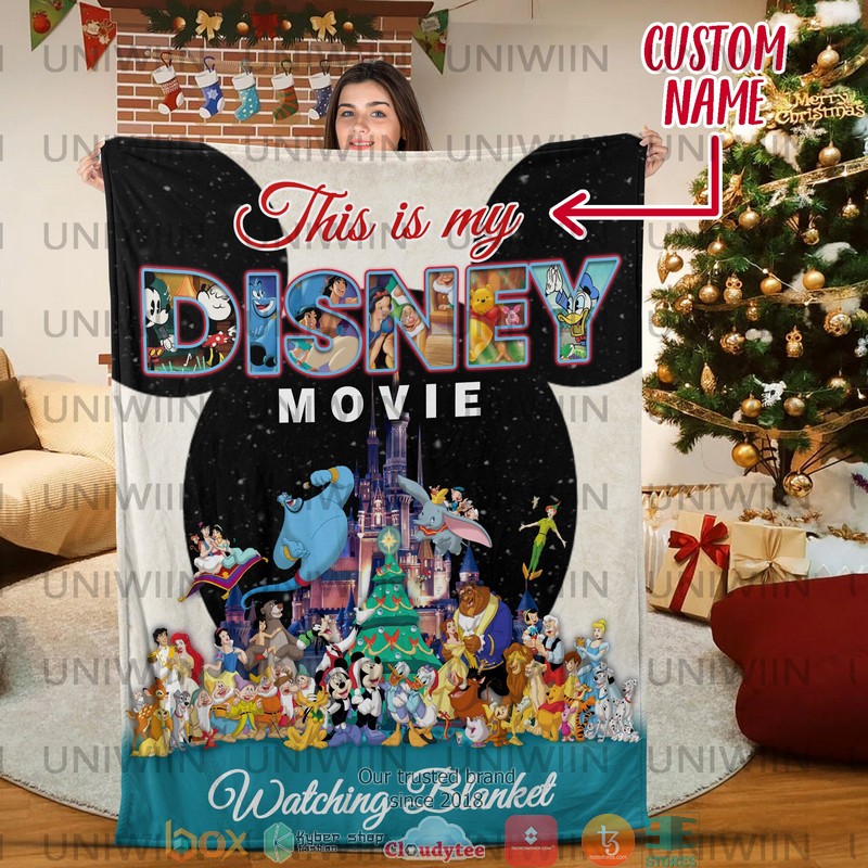 Personalized This Is My Disney Movie Watching Blanket 8 Personalized This Is My Disney Movie Watching Blanket