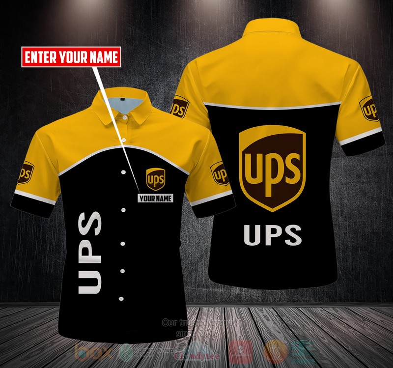 Personalized Ups custom Hawaiian shirt