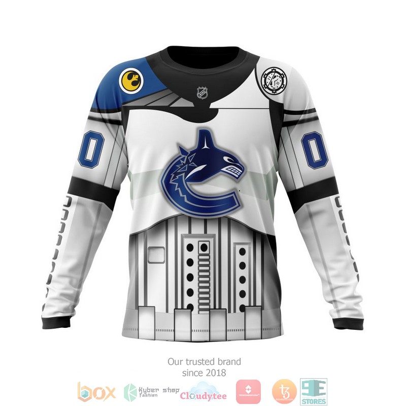 NEW Personalized Vancouver Canucks NHL Star Wars custom 3D hoodie, shirt 6 Personalized Vancouver Canucks NHL Star Wars custom 3D shirt hoodie 1 2 3 4 5