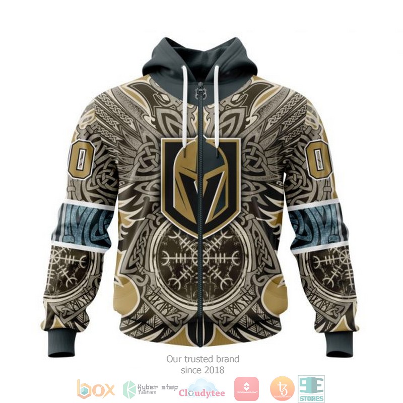 NEW Personalized Vegas Golden Knights NHL Norse Viking Symbols custom 3D hoodie, shirt 2 Personalized Vegas Golden Knights NHL Norse Viking Symbols custom 3D shirt hoodie 1