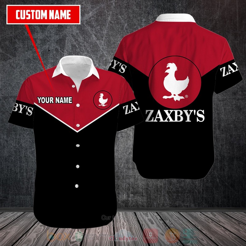 Personalized Zaxbys custom Hawaiian shirt