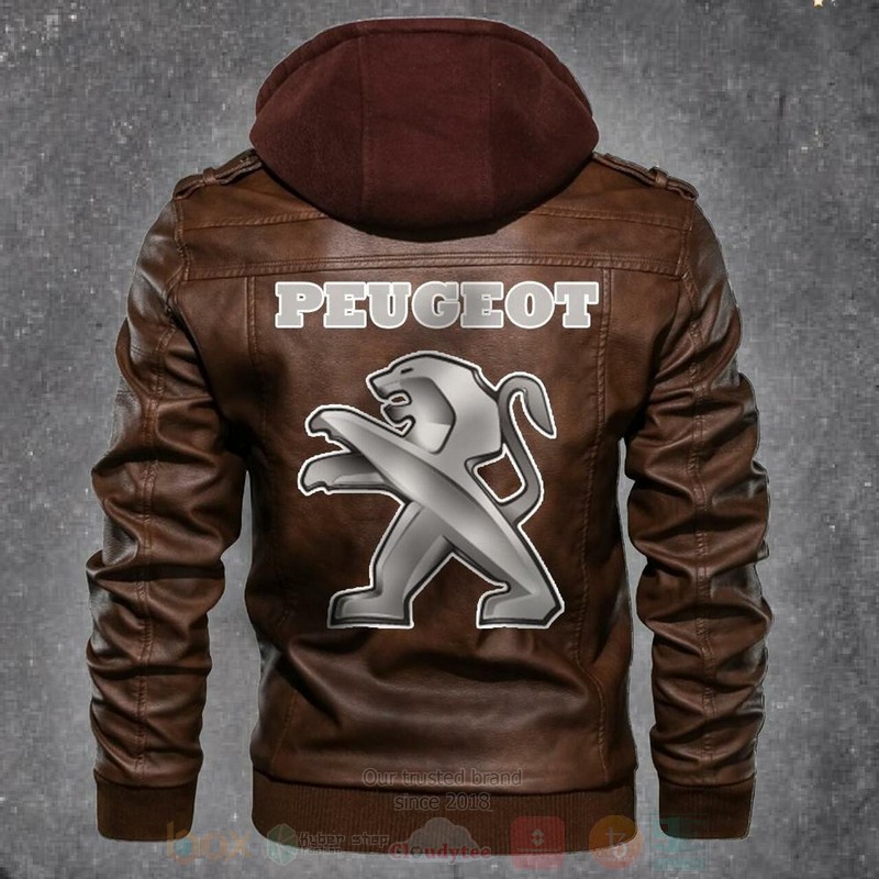 BEST Peugeot Automobile Cars Zipper Jacket Leather 4 Peugeot Automobile Cars Leather Jacket
