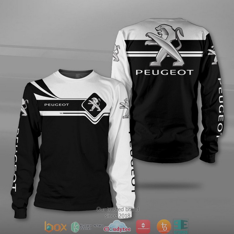 Peugeot Car Motor 3D Shirt, Hoodie 3 Peugeot Car Motor 3D Shirt Hoodie 1 2