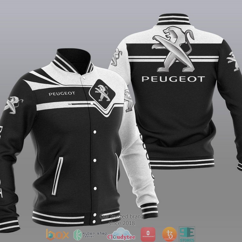 Peugeot Car Motor Baseball Jersey 2 Peugeot Car Motor Baseball Jersey 1