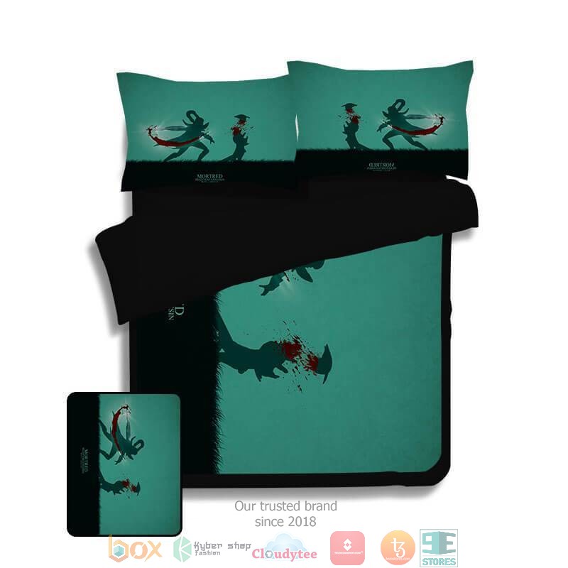 Phantom Assassin Green Cool Phantom Assassin Bedding Set