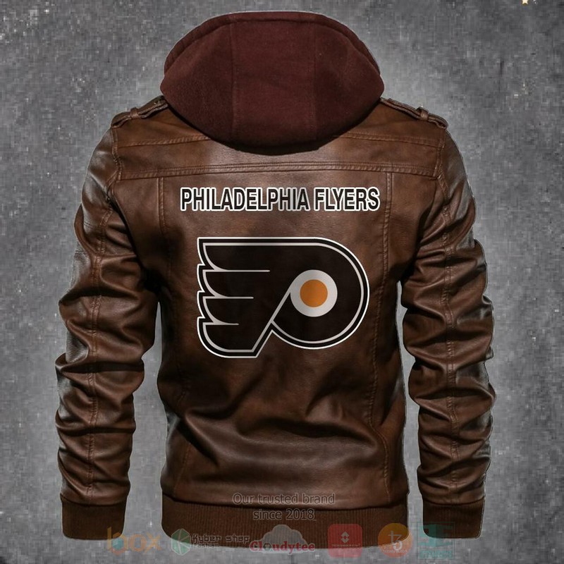 Philadelphia Flyers NHL Hockey Leather Jacket