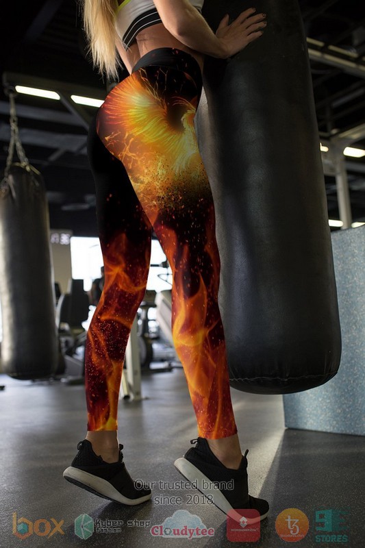 Phoenix Force Unisex Leggings 1 2 3 4 5 6 7 8