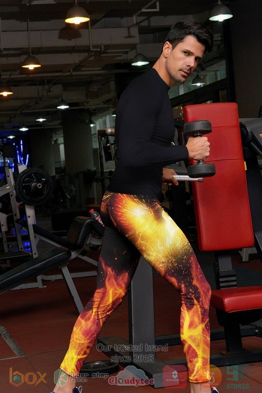 Phoenix Force Unisex Leggings 1 2 3 4 5 6 7 8 9