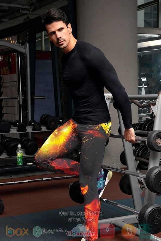 Phoenix Force Unisex Leggings 1 2 3 4 5 6 7 8 9 10
