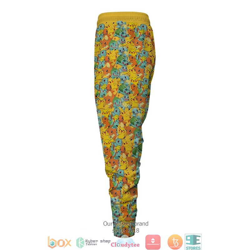 Pikachu and friends Jogger Pants 2 Pikachu and friends Jogger Pants 1