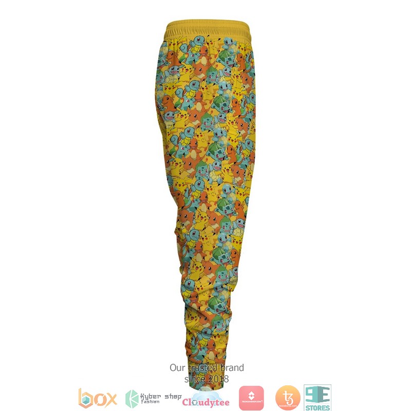 Pikachu and friends Jogger Pants 3 Pikachu and friends Jogger Pants 1 2