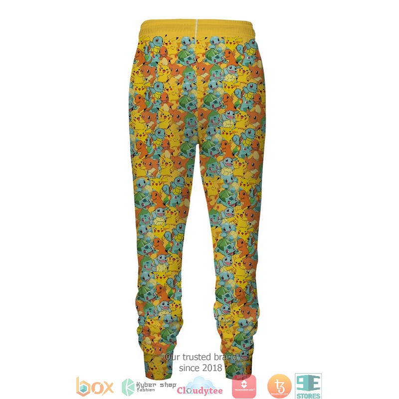 Pikachu and friends Jogger Pants 4 Pikachu and friends Jogger Pants 1 2 3