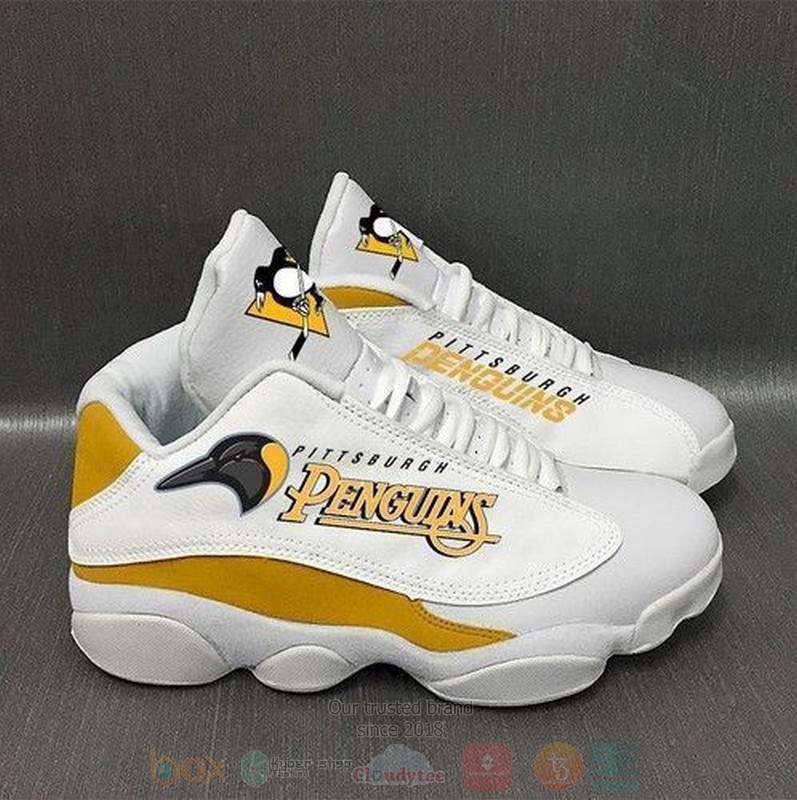 Pittsburgh Penguins Football NHL Air Jordan 13 Shoes