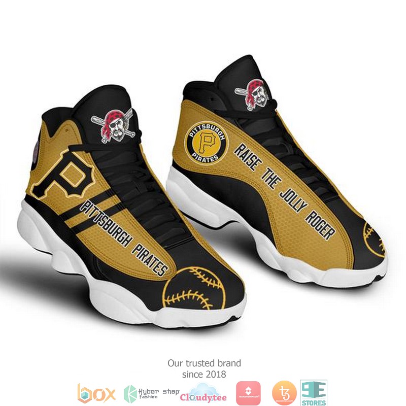 Pittsburgh Pirates MLB 2 Baseball Air Jordan 13 Sneaker Shoes 1 Pittsburgh Pirates MLB 2 Baseball Air Jordan 13 Sneaker Shoes