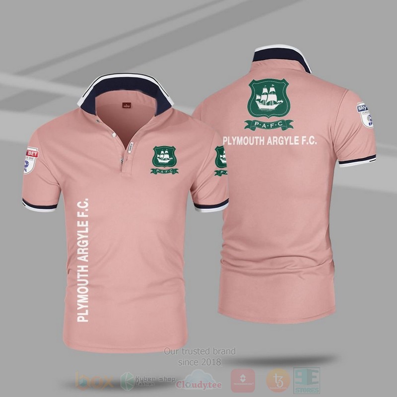 BEST Plymouth Argyle FC Premium 3D Polo Shirt 7 Plymouth Argyle FC Premium Polo Shirt 1 2 3 4 5 6