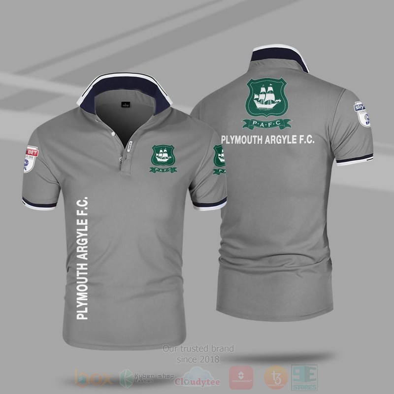 BEST Plymouth Argyle FC Premium 3D Polo Shirt 8 Plymouth Argyle FC Premium Polo Shirt 1 2 3 4 5 6 7