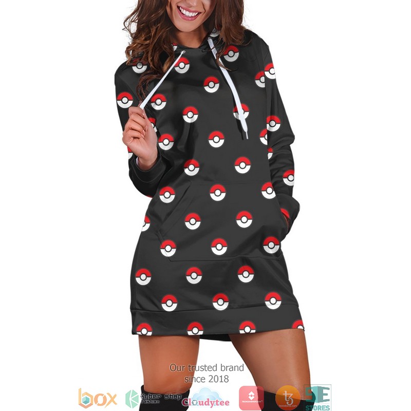 Poke Hoodie Dress