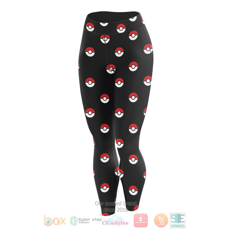 NEW Poke Unisex Leggings Tights 3 Poke Unisex Leggings 1 2