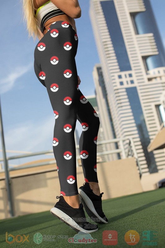 NEW Poke Unisex Leggings Tights 8 Poke Unisex Leggings 1 2 3 4 5 6 7