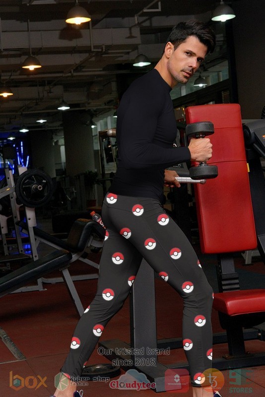 NEW Poke Unisex Leggings Tights 9 Poke Unisex Leggings 1 2 3 4 5 6 7 8