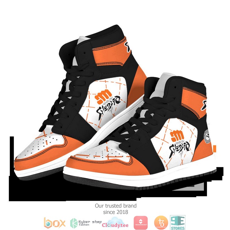 Pokemon Fighting Uniform Air Jordan High Top Sneaker 1 2 3