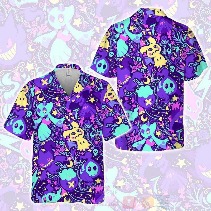 Pokemon Ghost Hawaiian Shirt