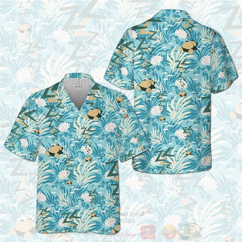 Pokemon Snorlax Hawaiian Shirt