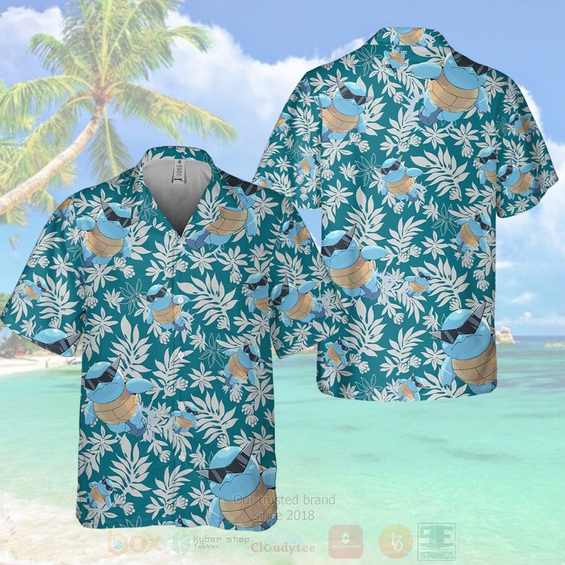 Pokemon Squirtle Hawaiian Shirt