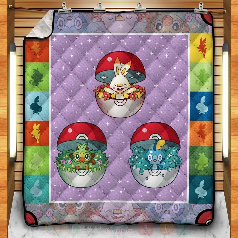 Pokemon Sword Shield Quilt