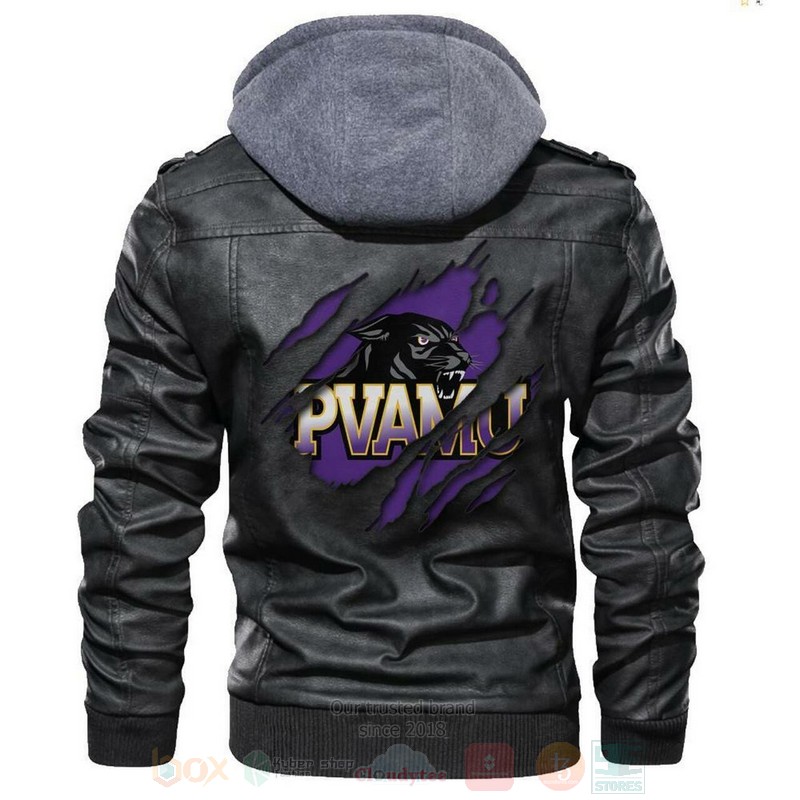 Prairie View A M Panthers NCAA Blacks Leather Jacket