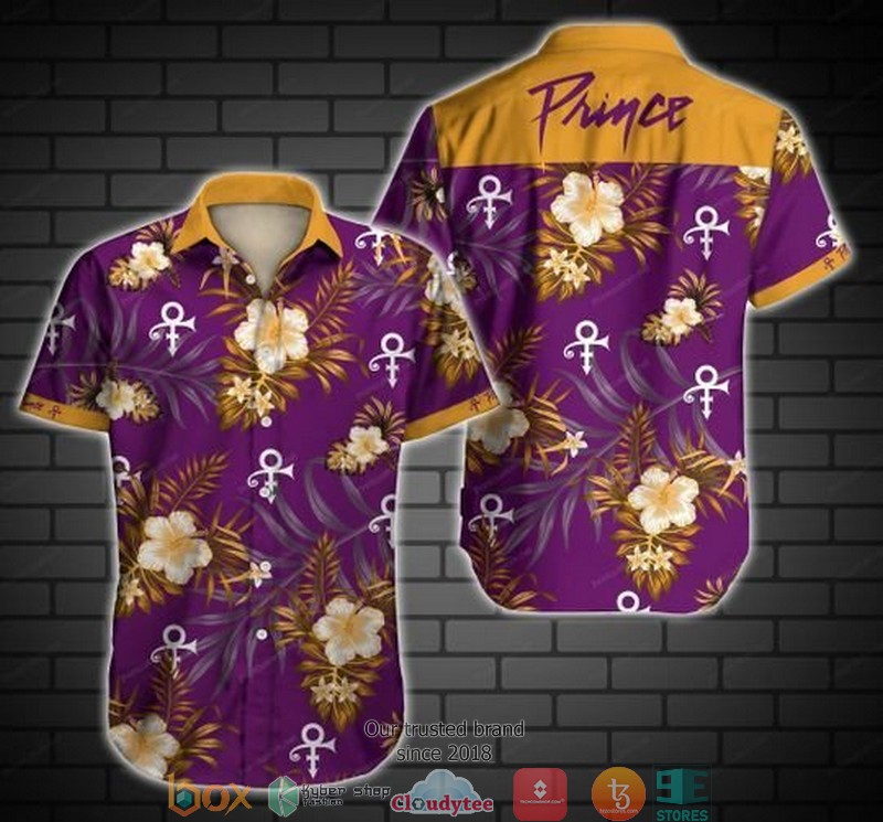Prince II Short Sleeve Hawaiian Shirt 1 Prince II Short Sleeve Hawaiian Shirt
