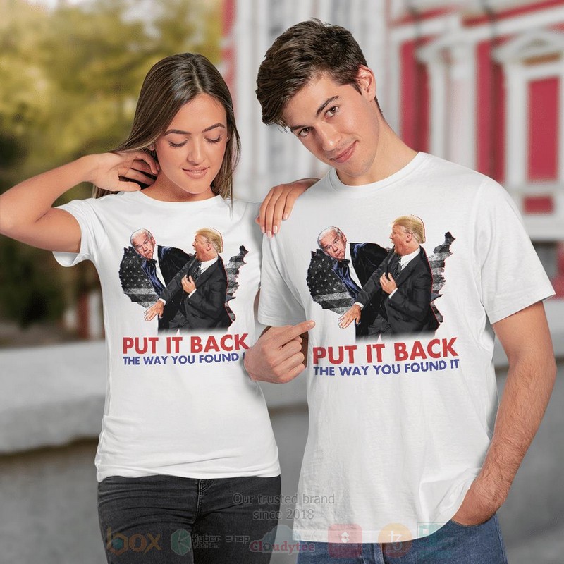 Put It Back The Way You Found It Long Sleeve Tee Shirt